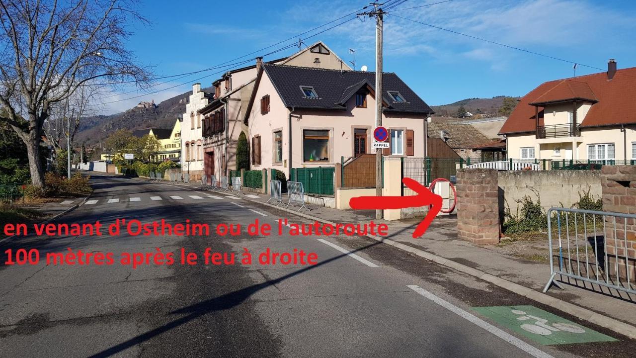 Gite See You Soon - Maisonnette Green Lodge Ribeauvillé Exteriér fotografie
